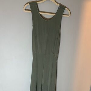 Black Swan Olive Green Jumpsuit